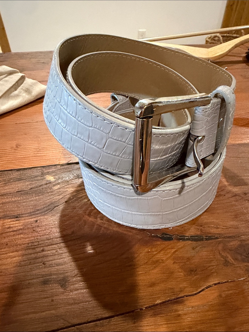 Ghodho light grey belts